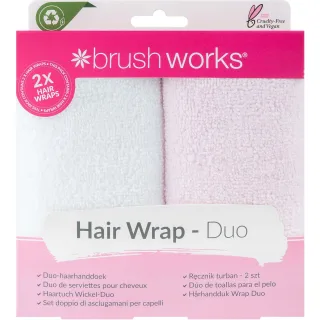 Brushworks Hair Wrap Duo