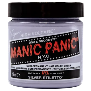 Manic Panic Amplified Semi-Permanent Hair Color Cream Silver Stilletto