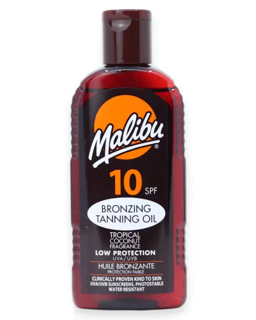 Malibu Bronzing Tanning Oil SPF10