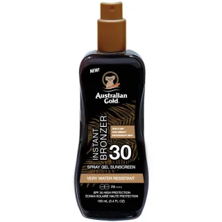 Australian Gold SPF 30 Spray Gel with Bronzer