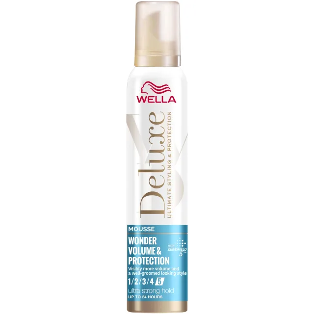 Wella Styling Wella Deluxe Wonder Volume & Protection Mousse