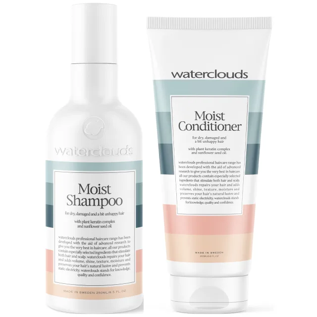 Waterclouds Moist Shampoo & Conditioner 250 ml