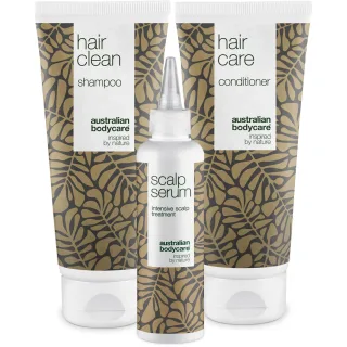 Australian Bodycare 3 produkter för Mjäll & Torr Hårbotten