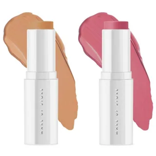 Make Up Store Superior Face Stick Duo Caramel Touch & Cool Pink