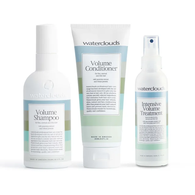 Waterclouds Volume Shampoo & Conditioner & Intensive Volume Treatment