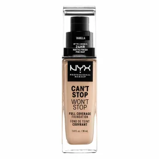 NYX Professional Makeup Can't Stop Won't Stop Foundation Vanilla