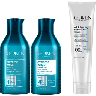 Redken Extreme Length Shampoo & Conditioner & Leave-in