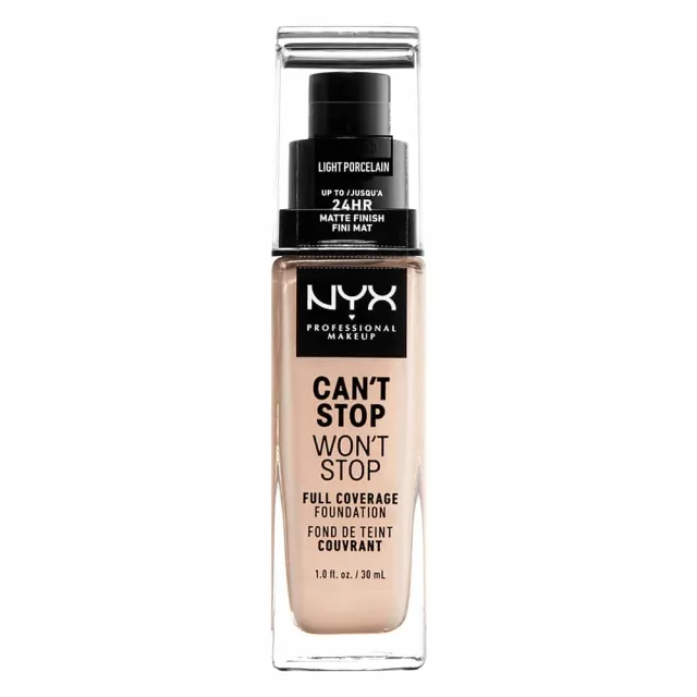 NYX Professional Makeup Can't Stop Won't Stop Foundation Light porcelain