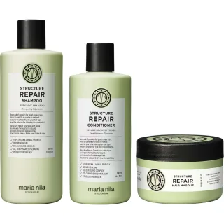 maria nila Structure Repair Bundle Shampoo & Conditioner & Masque