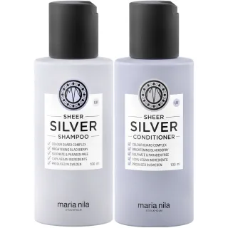maria nila Sheer Silver Bundle Shampoo & Conditioner