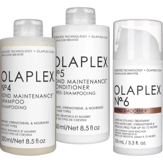 Olaplex Bundle No.4 Shampoo & No.5 Conditioner & No.6 Leave-in Treatment