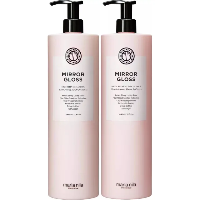 maria nila Mirror Gloss Bundle Shampoo & Conditioner 1000 ml