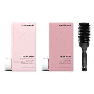 Kevin Murphy Luminous Waves Haircare Set Shampoo & Conditioner & Brush