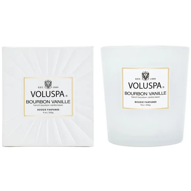 Voluspa Boxed Candle Bourbon Vanille