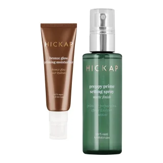 Hickap Bronze Glow Priming Moisturizer & Setting Spray