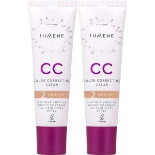 Lumene Bundle CC Color Correcting Cream SPF20 Medium x