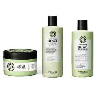 maria nila Structure Repair Trio Shampoo Conditioner Masque