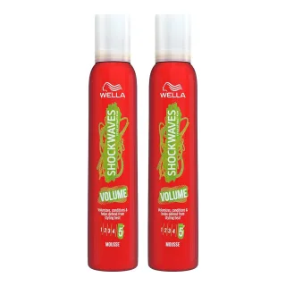 Wella Styling Wellashockwaves Volume Mousse Duo
