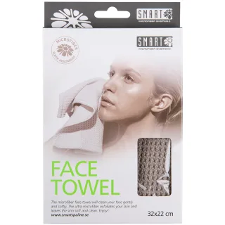 Smart Spa Facetowel grå