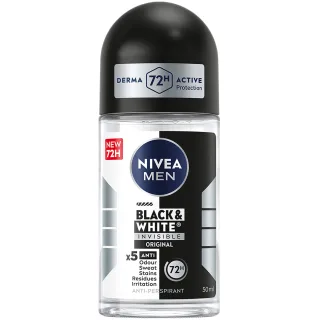 Nivea MEN Invisible Black & White Roll-On Deodorant