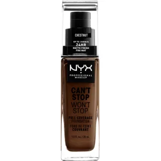 NYX Professional Makeup Can't Stop Won't Stop Foundation Chestnut