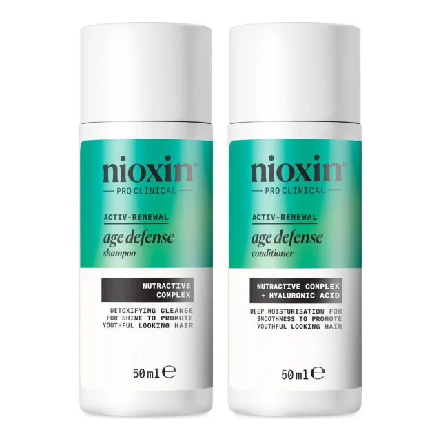 Nioxin Age Defense Travel Duo Shampoo + Conditioner