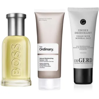 Hugo Boss Classic Hudvårdsrutin – Present till honom EdT Moisturizing Cream & Deo