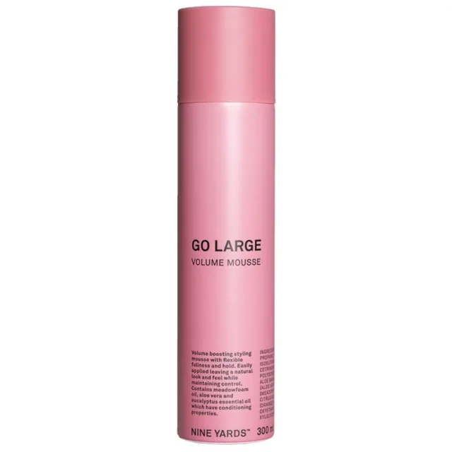 Nine Yards Go Large Volume Mousse