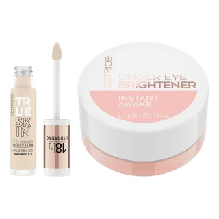 Catrice Eye Perfecting Set Under Eye Brightener & Neutral Ivory Concealer