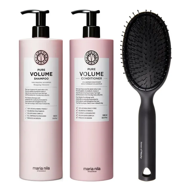 maria nila Volume Haircare Essentials Set Shampoo & Conditioner & Brush