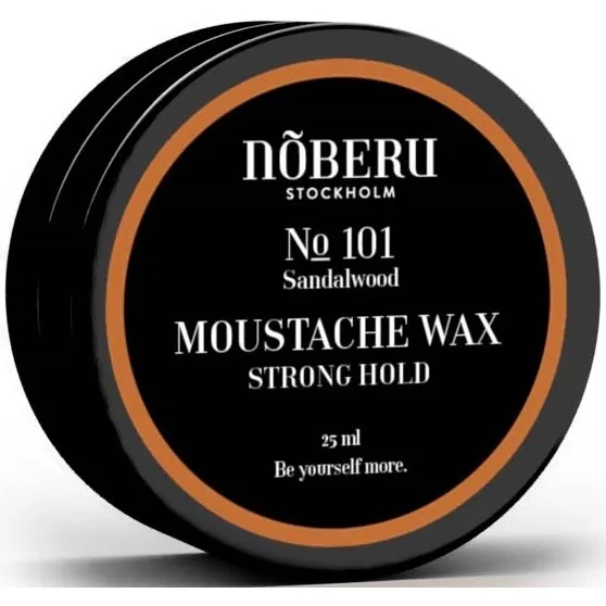 Nõberu Stockholm Moustache Wax, Strong Hold