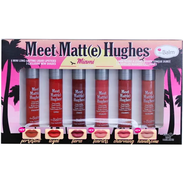 the Balm Meet Matte Hughes Mini Kit Miami