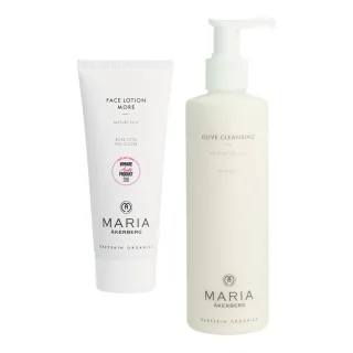 Maria Åkerberg Olive Cleansing & Face Lotion More Cleanser & Day Cream