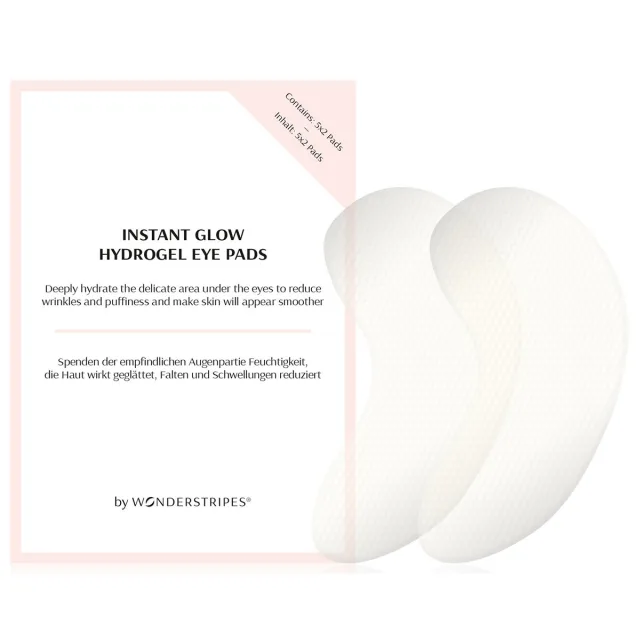 Wonderstripes Instant Glow Hydrogel Eye Pads