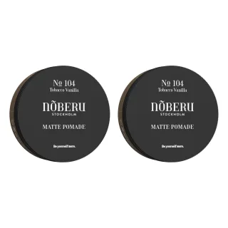 Nõberu Stockholm Matt Pomade Duo