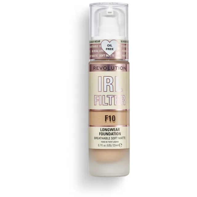 Makeup Revolution IRL Filter Longwear Foundation
