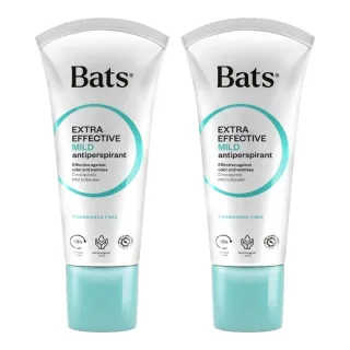 Bats Extra Effective Mild Antiperspirant Duo Unperfumed