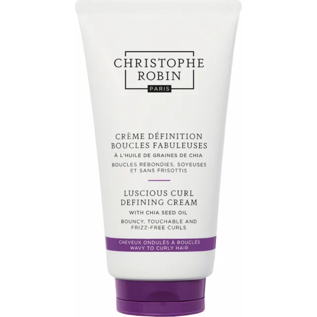 Christophe Robin Luscious Curl Defining Cream With Chia Seed Oil