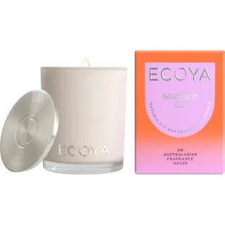 Ecoya Mini Reed Diffuser Scented Candle Mandarin Gin