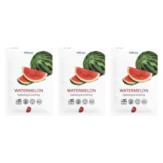Stay Well Watermelon Sheet Mask Trio