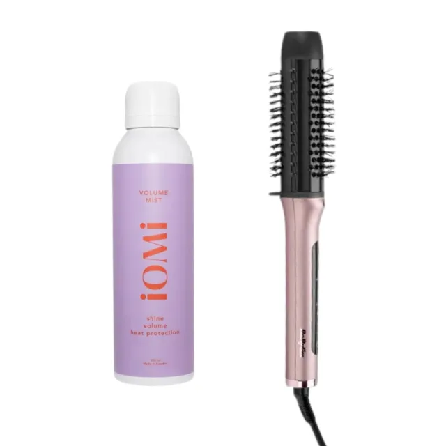 IOMI Volume Blowout Routine Set Volume Mist + Hot Brush