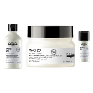 L'Oréal Professionnel Metal DX Trio Shampoo Mask Leave-in