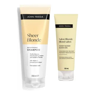 John Frieda Blonde Brightness & Tone Perfecting Set Shampoo & Treatment