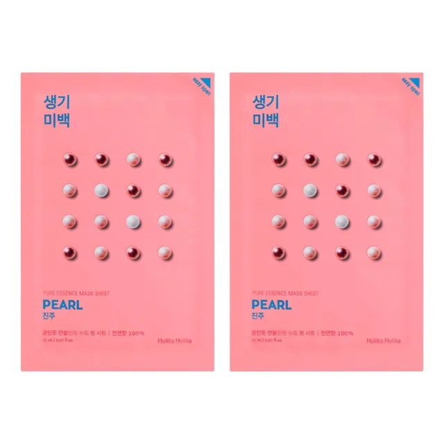 Holika Holika Pure Essence Sheet Mask Duo Pearl
