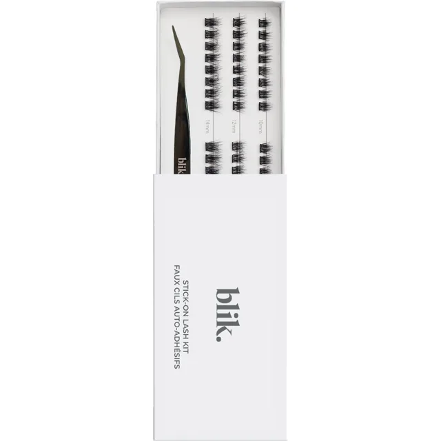 Blik Press-On Lash Clusters Violette Black