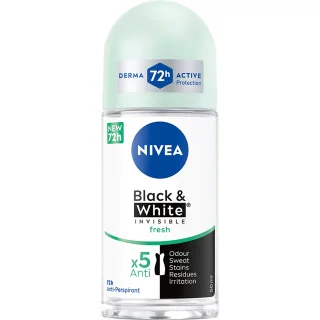 Nivea Invisible Black & White Roll-On Deodorant