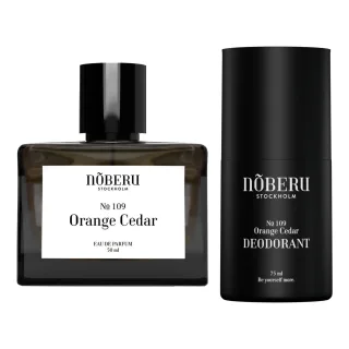 Nõberu Stockholm Orange Cedar Fragrance Essentials Eau De Parfum & Deodorant