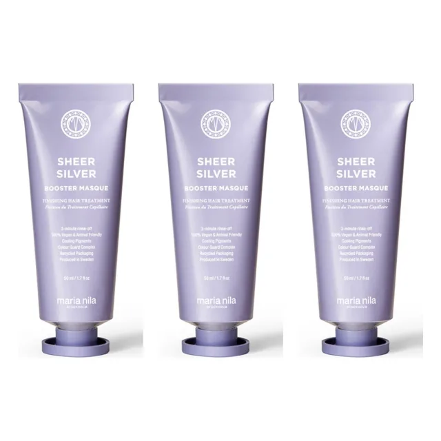 maria nila Silver Booster Masque Trio