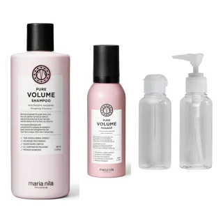 maria nila Volume Set Shampoo Mousse & Travel Bottle