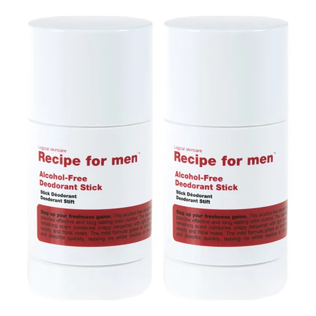 Recipe for men Deodorant Stick Duo